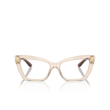 Dolce & Gabbana DG3375B Eyeglasses 3432 transparent camel - front view