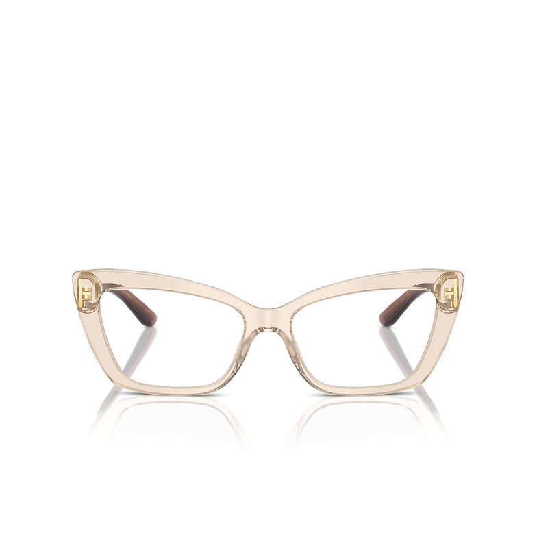 Dolce & Gabbana DG3375B Eyeglasses 3432 transparent camel - 1/4