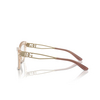Occhiali da vista Dolce & Gabbana DG3375B 3432 transparent camel - anteprima prodotto 3/4