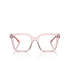 Occhiali da vista Dolce & Gabbana DG3376B 3148 transparent pink - anteprima prodotto 1/4