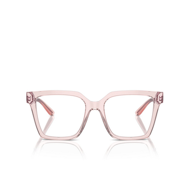 Lunettes de vue Dolce & Gabbana DG3376B 3148 transparent pink - Vue de face