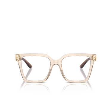 Dolce & Gabbana DG3376B Eyeglasses 3432 transparent camel - front view
