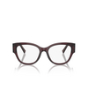Dolce & Gabbana DG3377 Eyeglasses 3045 transparent violet - product thumbnail 1/4