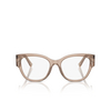 Dolce & Gabbana DG3377 Eyeglasses 3432 transparent camel - product thumbnail 1/4