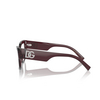 Dolce & Gabbana DG3378 Eyeglasses 3045 transparent violet - product thumbnail 3/4