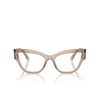 Dolce & Gabbana DG3378 Korrektionsbrillen 3432 transparent camel - Produkt-Miniaturansicht 1/4