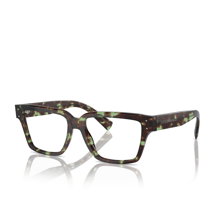 Dolce & Gabbana DG3383 Eyeglasses 3432 havana green - 2/4