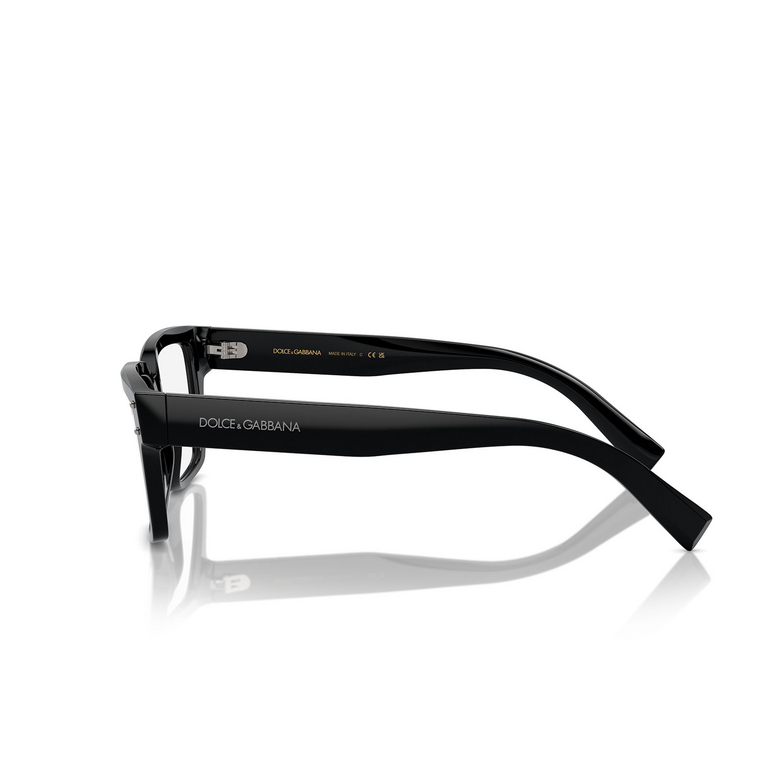 Dolce & Gabbana DG3383 Eyeglasses 501 black - 3/4