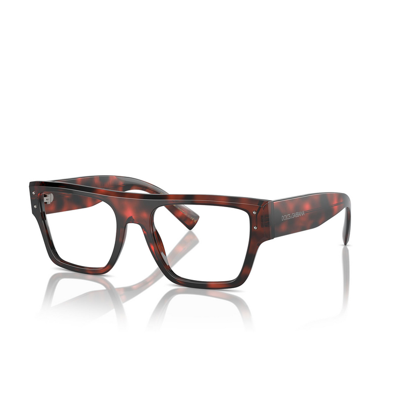Dolce & Gabbana DG3384 Eyeglasses 3358 havana red - 2/4