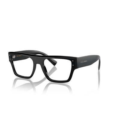 Dolce & Gabbana DG3384 Eyeglasses 501 black - three-quarters view