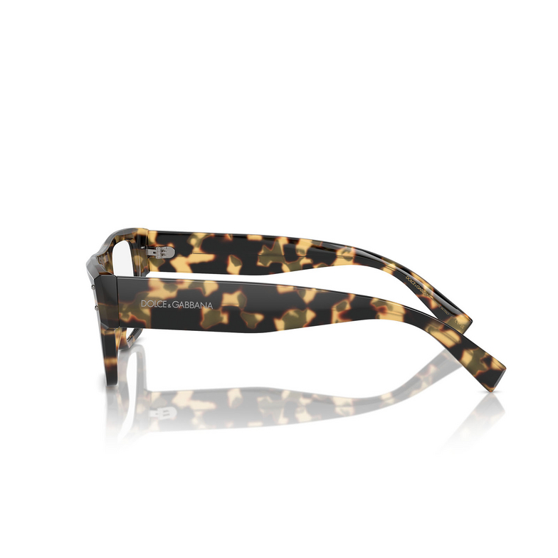 Lunettes de vue Dolce & Gabbana DG3384 512 havana yellow - 3/4