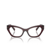 Dolce & Gabbana DG3385 Eyeglasses 3045 transparent violet - product thumbnail 1/4