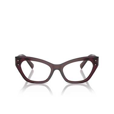 Dolce & Gabbana DG3385 Eyeglasses 3045 transparent violet - front view