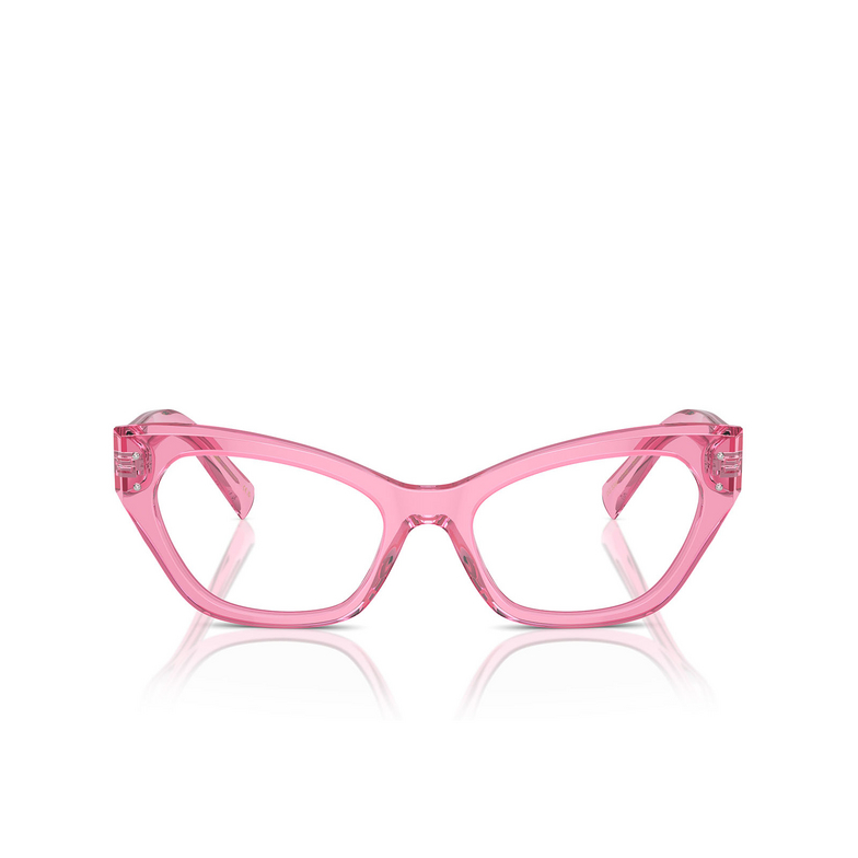 Dolce & Gabbana DG3385 Eyeglasses 3148 transparent pink - 1/4