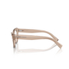 Occhiali da vista Dolce & Gabbana DG3385 3432 transparent camel - anteprima prodotto 3/4