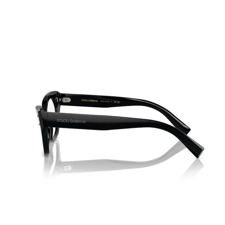 Gafas graduadas Dolce & Gabbana DG3385 501 black - 3/4