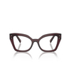 Dolce & Gabbana DG3386 Korrektionsbrillen 3045 transparent violet - Produkt-Miniaturansicht 1/4