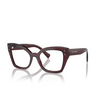 Occhiali da vista Dolce & Gabbana DG3386 3045 transparent violet - anteprima prodotto 2/4