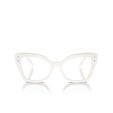 Dolce & Gabbana DG3386 Korrektionsbrillen 3312 white - Vorderansicht