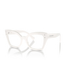 Gafas graduadas Dolce & Gabbana DG3386 3312 white - Miniatura del producto 2/4