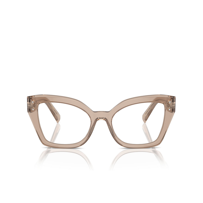 Occhiali da vista Dolce & Gabbana DG3386 3432 transparent camel - 1/4