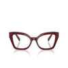 Occhiali da vista Dolce & Gabbana DG3386 3442 bordeaux lace - anteprima prodotto 1/4