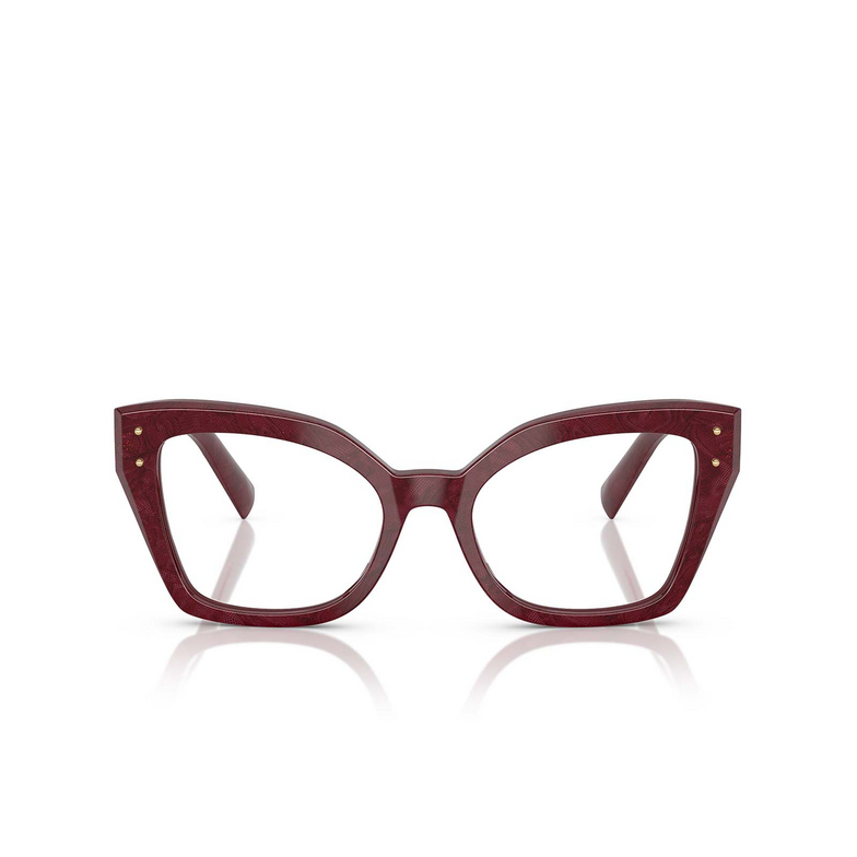 Occhiali da vista Dolce & Gabbana DG3386 3442 bordeaux lace - 1/4