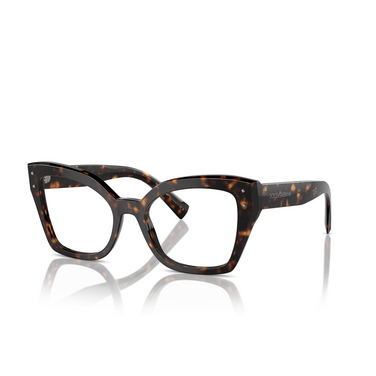 Dolce & Gabbana DG3386 Korrektionsbrillen 502 havana - Dreiviertelansicht