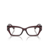 Dolce & Gabbana DG3387 Eyeglasses 3045 transparent violet - product thumbnail 1/4