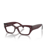 Dolce & Gabbana DG3387 Eyeglasses 3045 transparent violet - product thumbnail 2/4