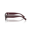 Dolce & Gabbana DG3387 Eyeglasses 3045 transparent violet - product thumbnail 3/4