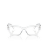 Gafas graduadas Dolce & Gabbana DG3387 3133 transparent crystal - Miniatura del producto 1/4