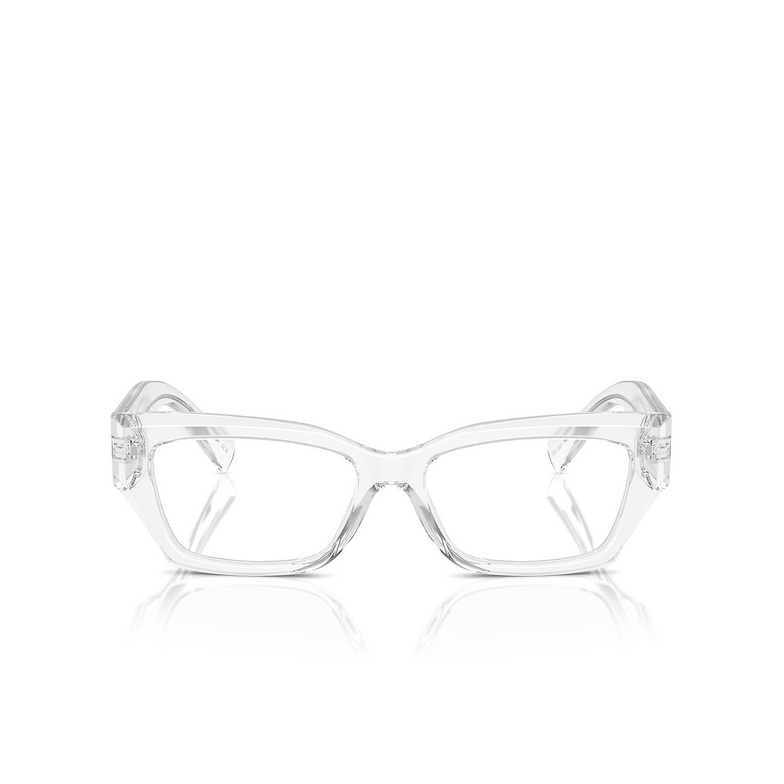 Gafas graduadas Dolce & Gabbana DG3387 3133 transparent crystal - 1/4