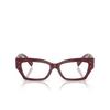 Dolce & Gabbana DG3387 Eyeglasses 3442 bordeaux lace - product thumbnail 1/4