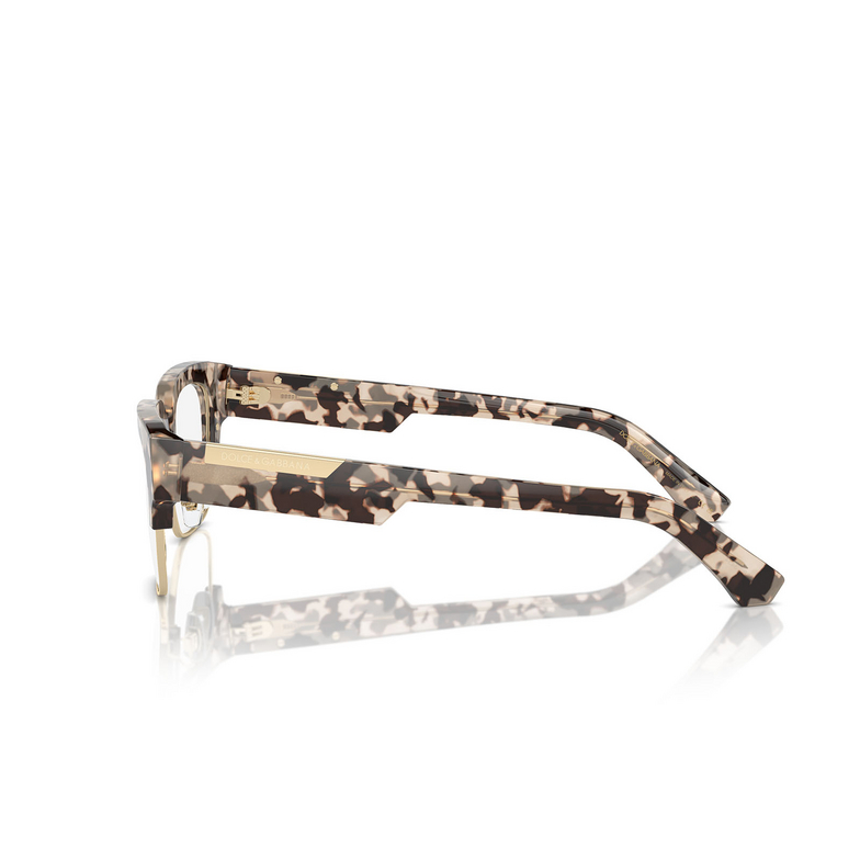 Gafas graduadas Dolce & Gabbana DG3388 3434 havana beige - 3/4