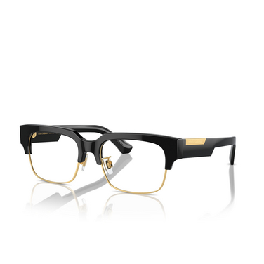 Dolce & Gabbana DG3388 Eyeglasses 501 black - three-quarters view