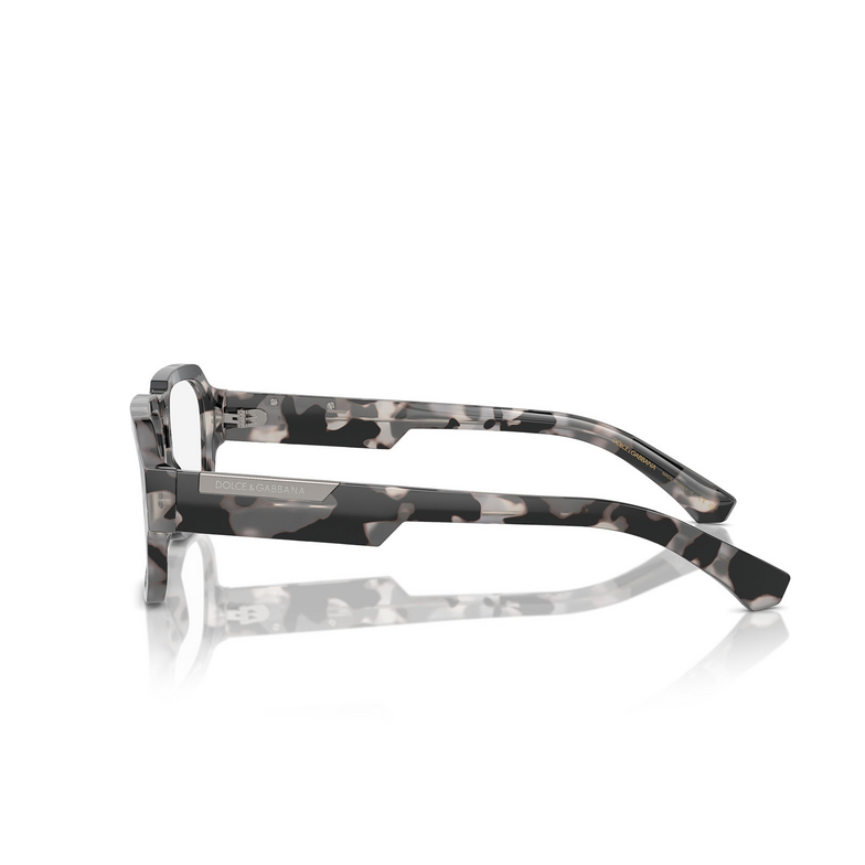 Dolce & Gabbana DG3389 Eyeglasses 3435 havana grey - 3/4