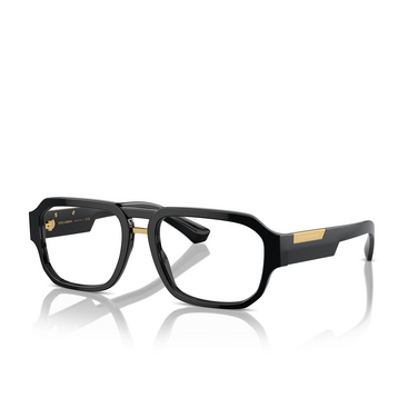 Dolce & Gabbana DG3389 Eyeglasses 501 black - three-quarters view