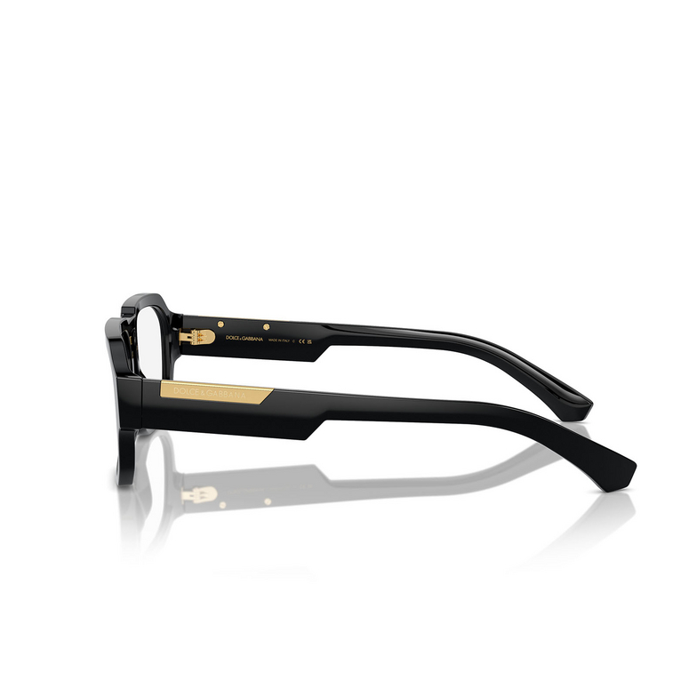 Dolce & Gabbana DG3389 Eyeglasses 501 black - 3/4
