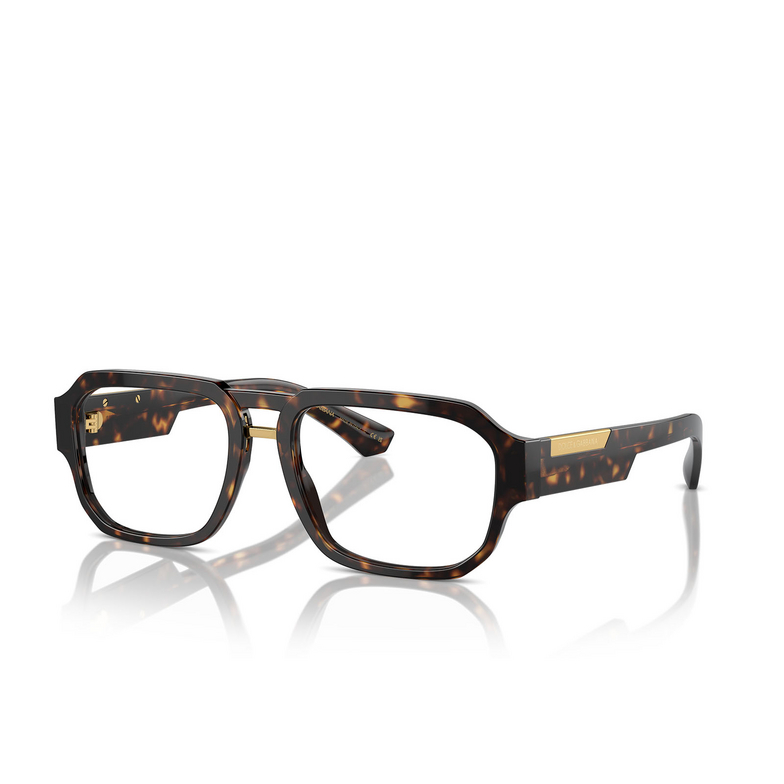Dolce & Gabbana DG3389 Eyeglasses 502 havana - 2/4