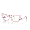 Dolce & Gabbana DG3391B Korrektionsbrillen 3148 transparent rose - Produkt-Miniaturansicht 2/4