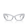 Occhiali da vista Dolce & Gabbana DG3391B 3291 transparent grey - anteprima prodotto 1/4