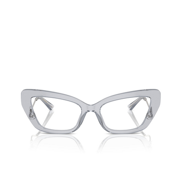 Lunettes de vue Dolce & Gabbana DG3391B 3291 transparent grey - Vue de face