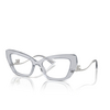 Occhiali da vista Dolce & Gabbana DG3391B 3291 transparent grey - anteprima prodotto 2/4