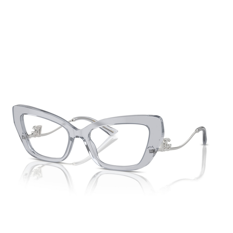 Occhiali da vista Dolce & Gabbana DG3391B 3291 transparent grey - 2/4