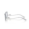 Occhiali da vista Dolce & Gabbana DG3391B 3291 transparent grey - anteprima prodotto 3/4