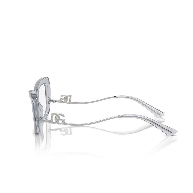 Dolce & Gabbana DG3391B Korrektionsbrillen 3291 transparent grey - 3/4
