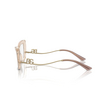 Lunettes de vue Dolce & Gabbana DG3391B 3432 transparent camel - Vignette du produit 3/4