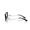 Occhiali da vista Dolce & Gabbana DG3391B 501 black - anteprima prodotto 3/4