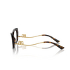 Dolce & Gabbana DG3391B Eyeglasses 502 havana - product thumbnail 3/4